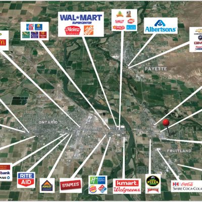 Retail in local area - Fruitland, ID & Ontario, OR